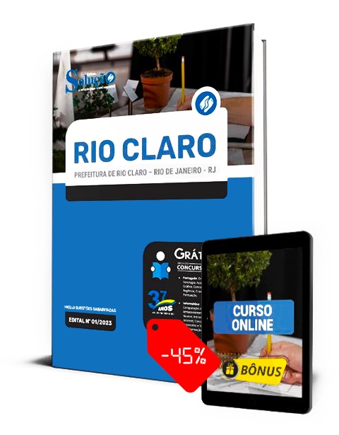 Apostila Prefeitura de Rio Claro RJ 2023 PDF Grátis
