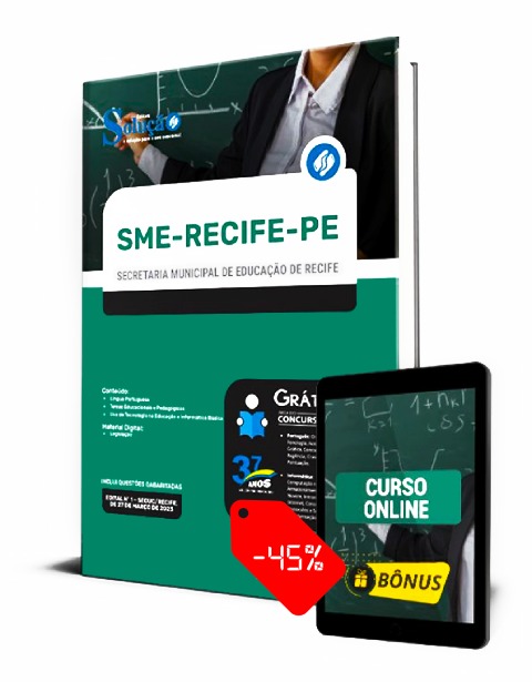 Apostila SME Recife PE 2023 PDF Grátis Curso Online